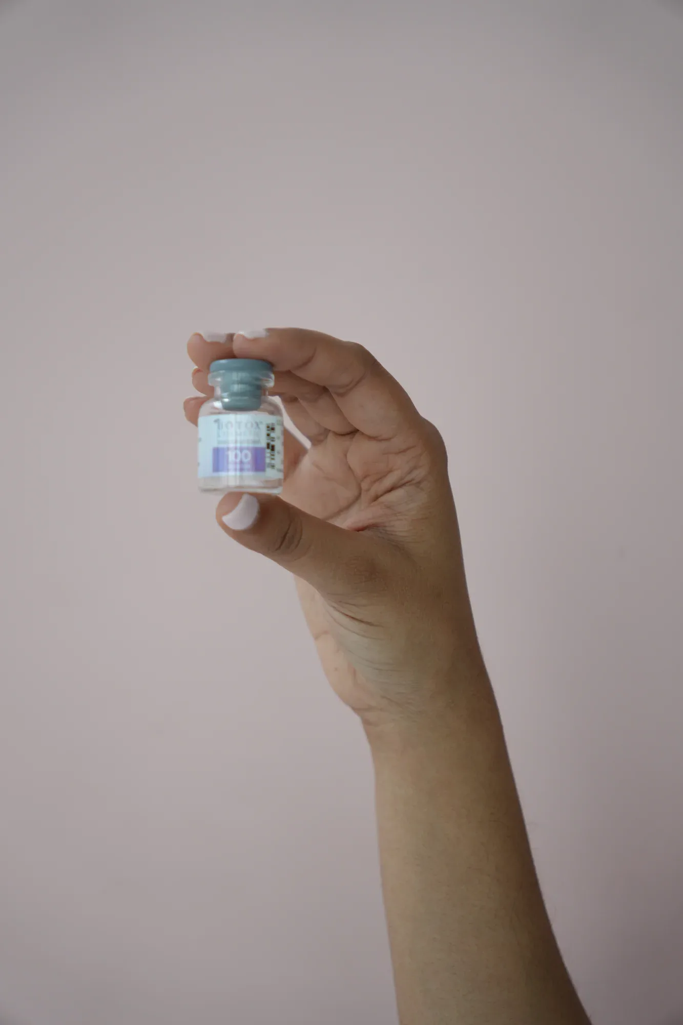Botox Cosmetic vial held by the provider